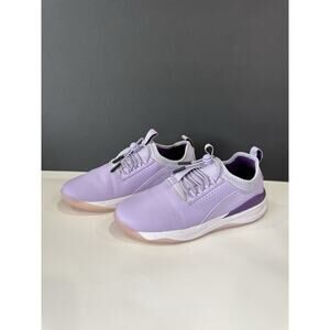 Women's 8 Clove Classic Nursing Sneaker Lavender Purple White Slip On